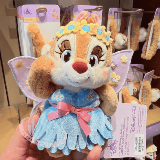"Pre-Order" HKDL - Clarice Plush Bag Charm, Forest Fairies 2026