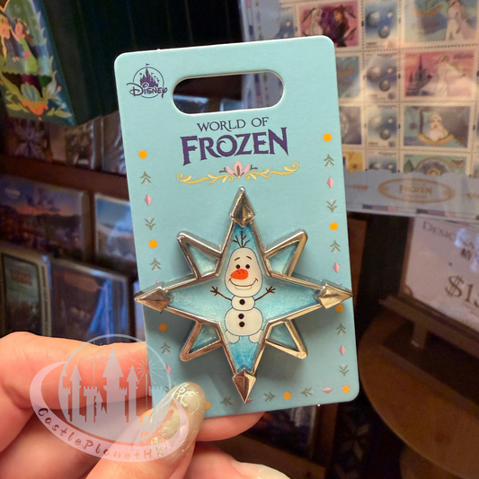 "Pre-Order" HKDL - Olaf Winter Holiday Pin, World of Frozen
