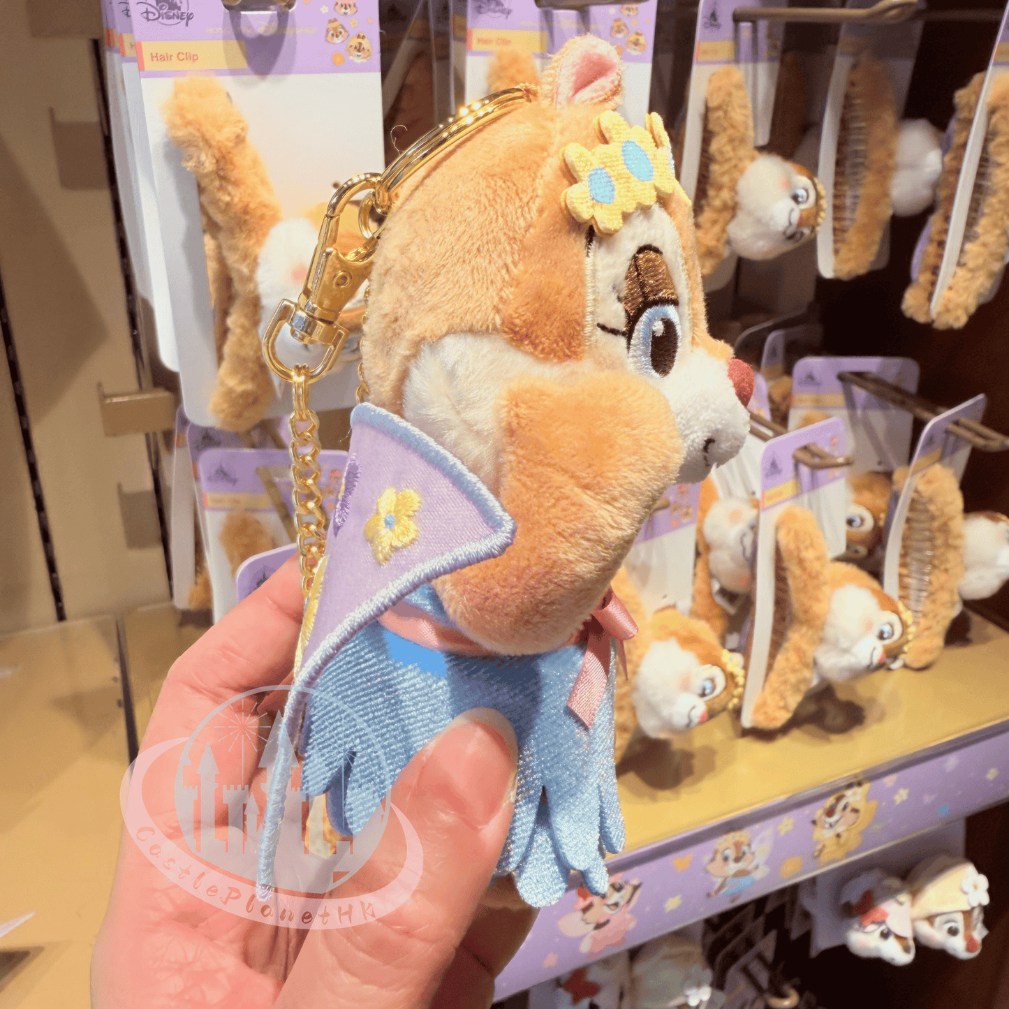 "Pre-Order" HKDL - Clarice Plush Bag Charm, Forest Fairies 2026