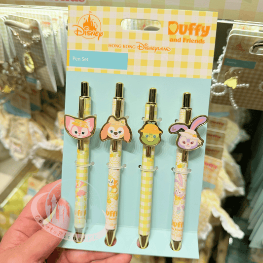 "Pre Order" HKDL - Olu Mel, StellaLou, CookieAnn & LinaBell Acrylic Pen set, Duffy and Friends Lemon Fiesta 2026