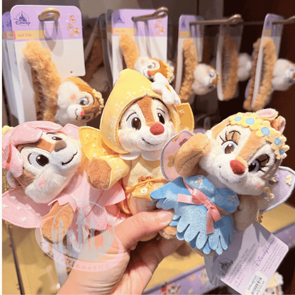 "Pre-Order" HKDL - Chip Plush Bag Charm, Forest Fairies 2026