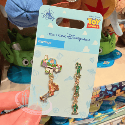 "Pre-Order" HKDL - Woody and Buzz Lightyear earrings, Toy Story 2026