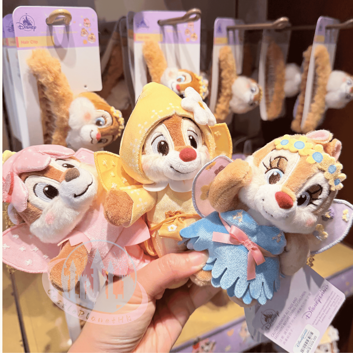 "Pre-Order" HKDL - Clarice Plush Bag Charm, Forest Fairies 2026