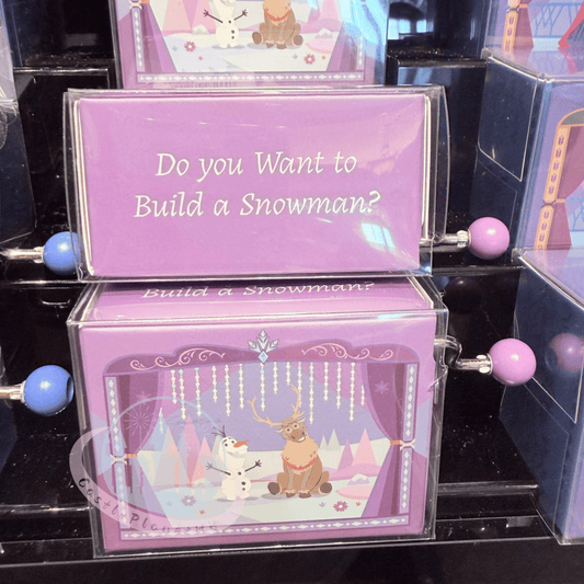 "Pre-Order" HKDL - Do You Want to Build a Snowman?, Mini Hand-Crank Music Box 2026