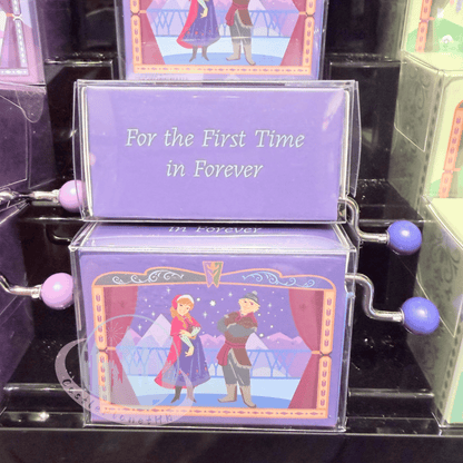 "Pre-Order" HKDL - For the First Time in Forever, Mini Hand-Crank Music Box 2026
