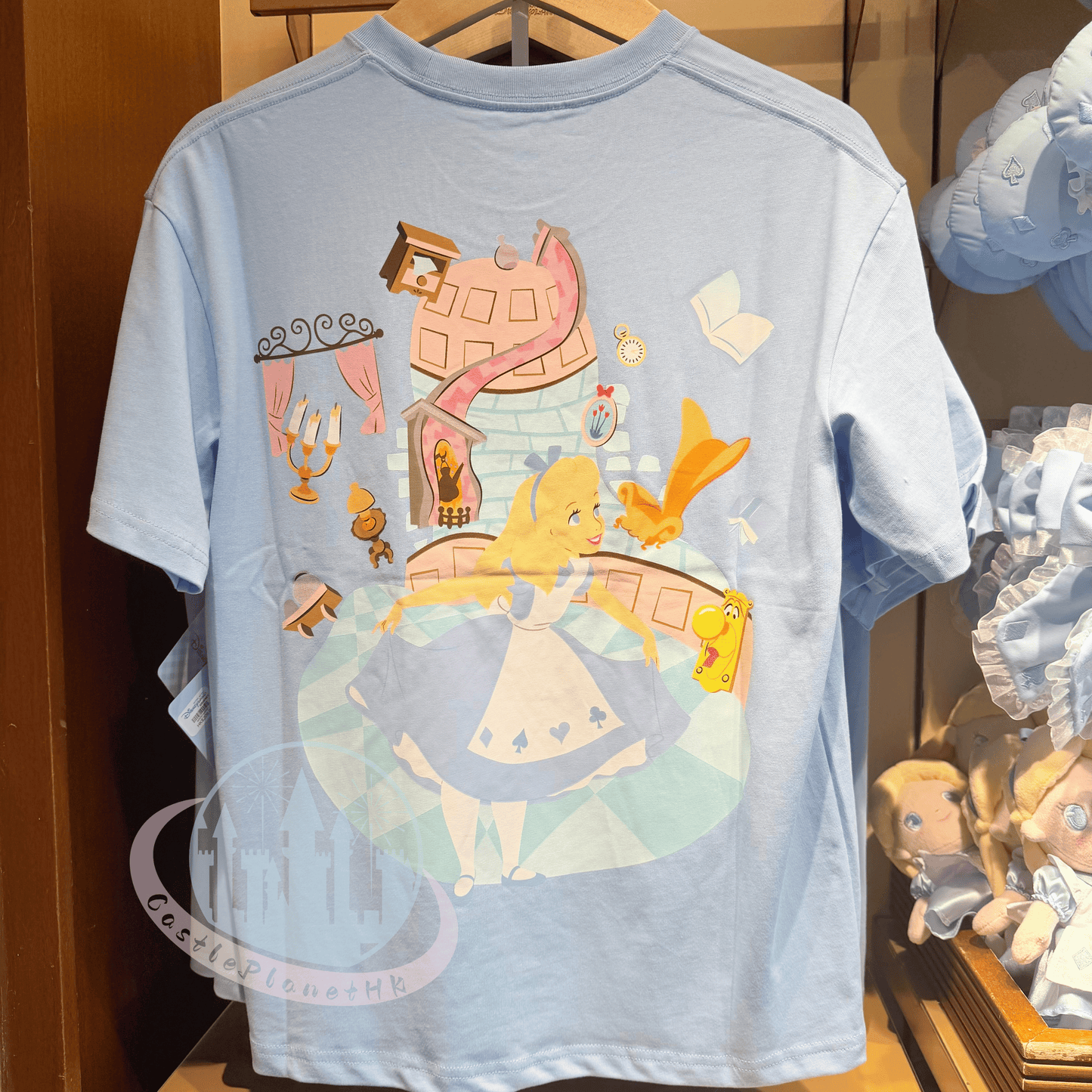 “Pre-order” HKDL - Alice T-Shirt for Adults, Alice in Wonderland 75th Anniversary 2026