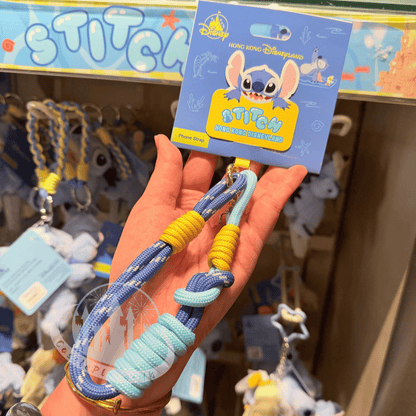 "Pre-Order" HKDL - Stitch Braided Phone Strap, Lilo and Stitch Summer 2026