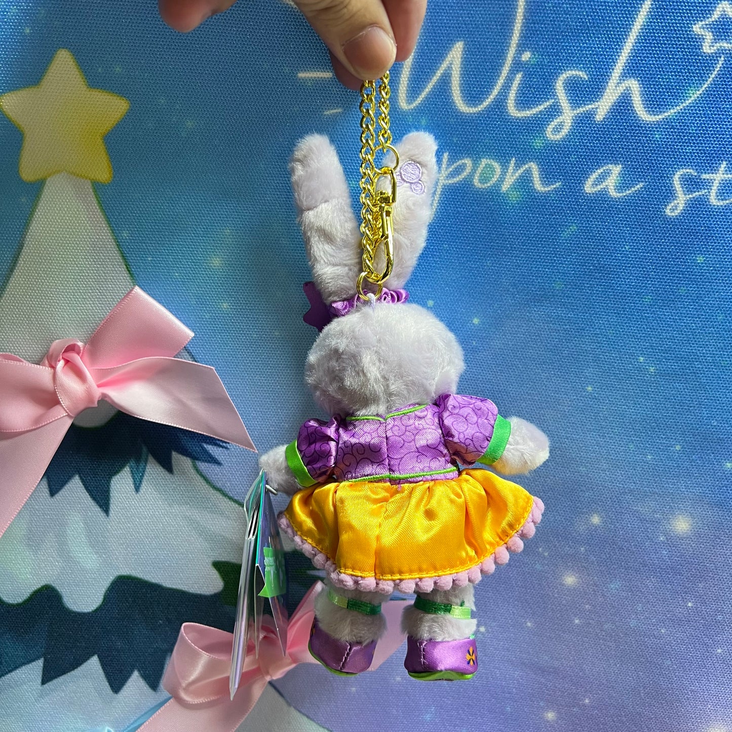 HKDL - StellaLou Plush Keychain Bag Charm (Halloween 2022), Duffy and Friends【Ready Stock】