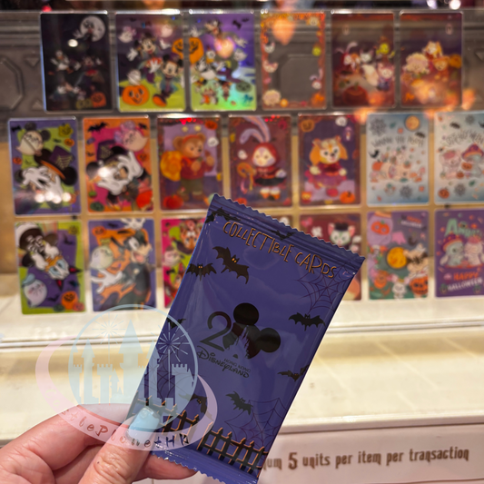 "Pre-Order" HKDL - Disney Collectible Cards, 2025 "Halloween Party"
