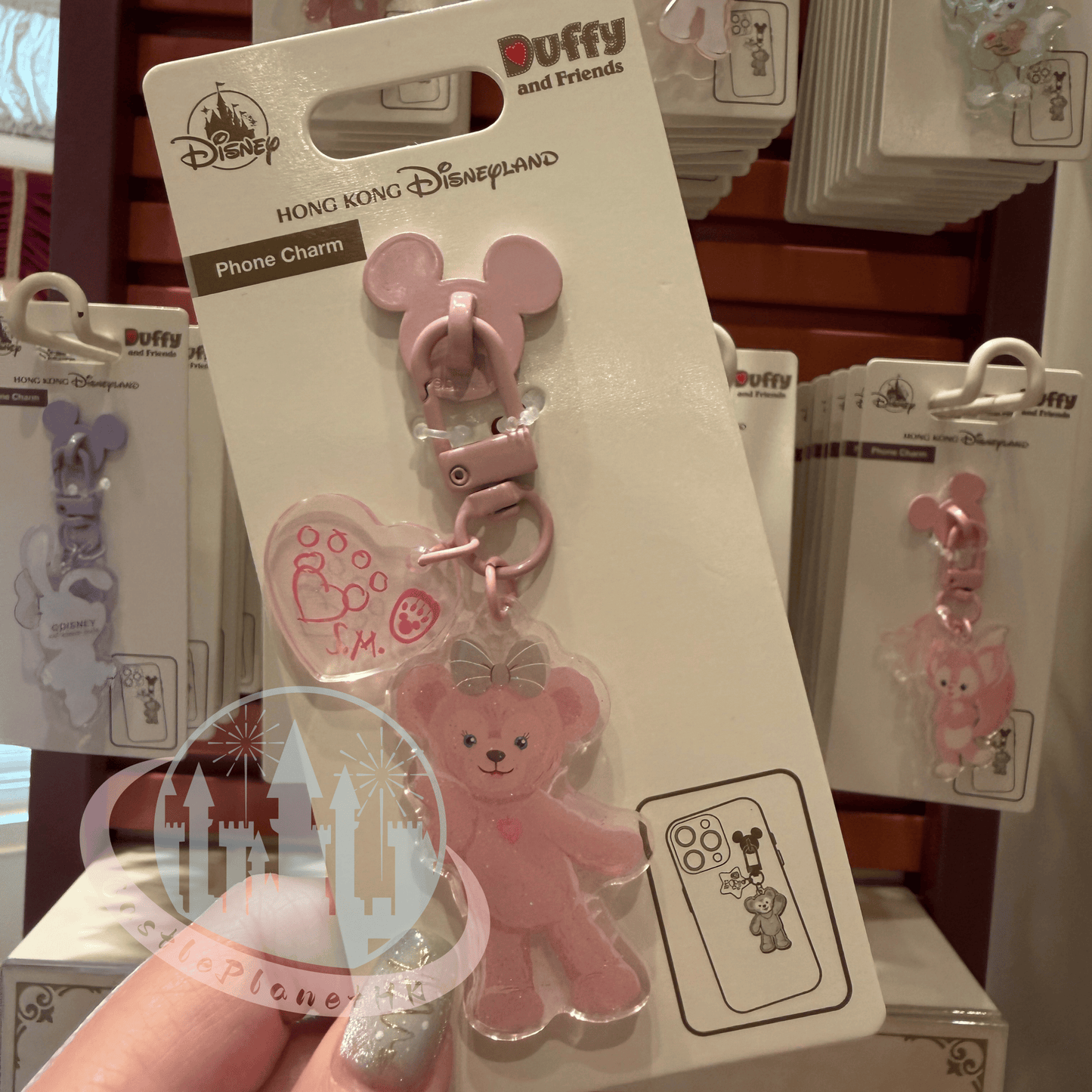 "Pre Order" HKDL - ShellieMay Phone Charm, Duffy and Friends