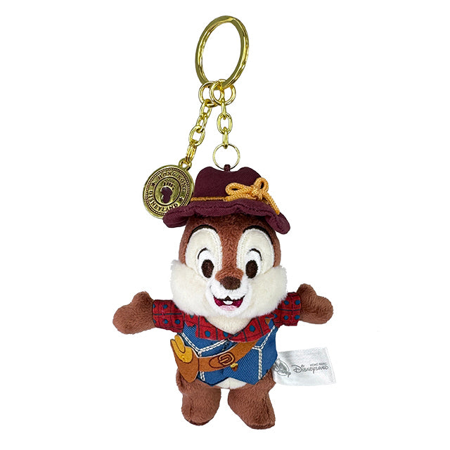 "Pre-Order" HKDL - Chip Plush Bag Charm, Chip ’n’ Dale Grizzly Gulch 2026