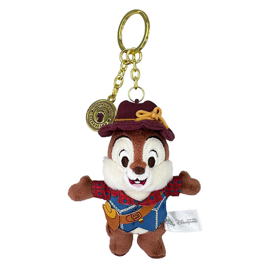 "Pre-Order" HKDL - Chip Plush Bag Charm, Chip ’n’ Dale Grizzly Gulch 2026