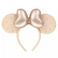 "Pre-Order" TDR - Large Beige Ribbon Minnie Ears Headband