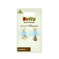 "Pre-Order" HKDL - Duffy Mesh Bow Earrings