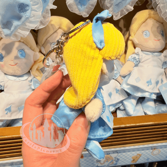 "Pre-Order" HKDL - Alice Plush Keychain, Alice in Wonderland 75th Anniversary 2026