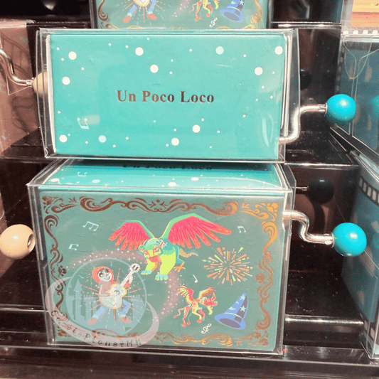 "Pre-Order" HKDL - Un Poco Loco, Mini Hand-Crank Music Box 2026