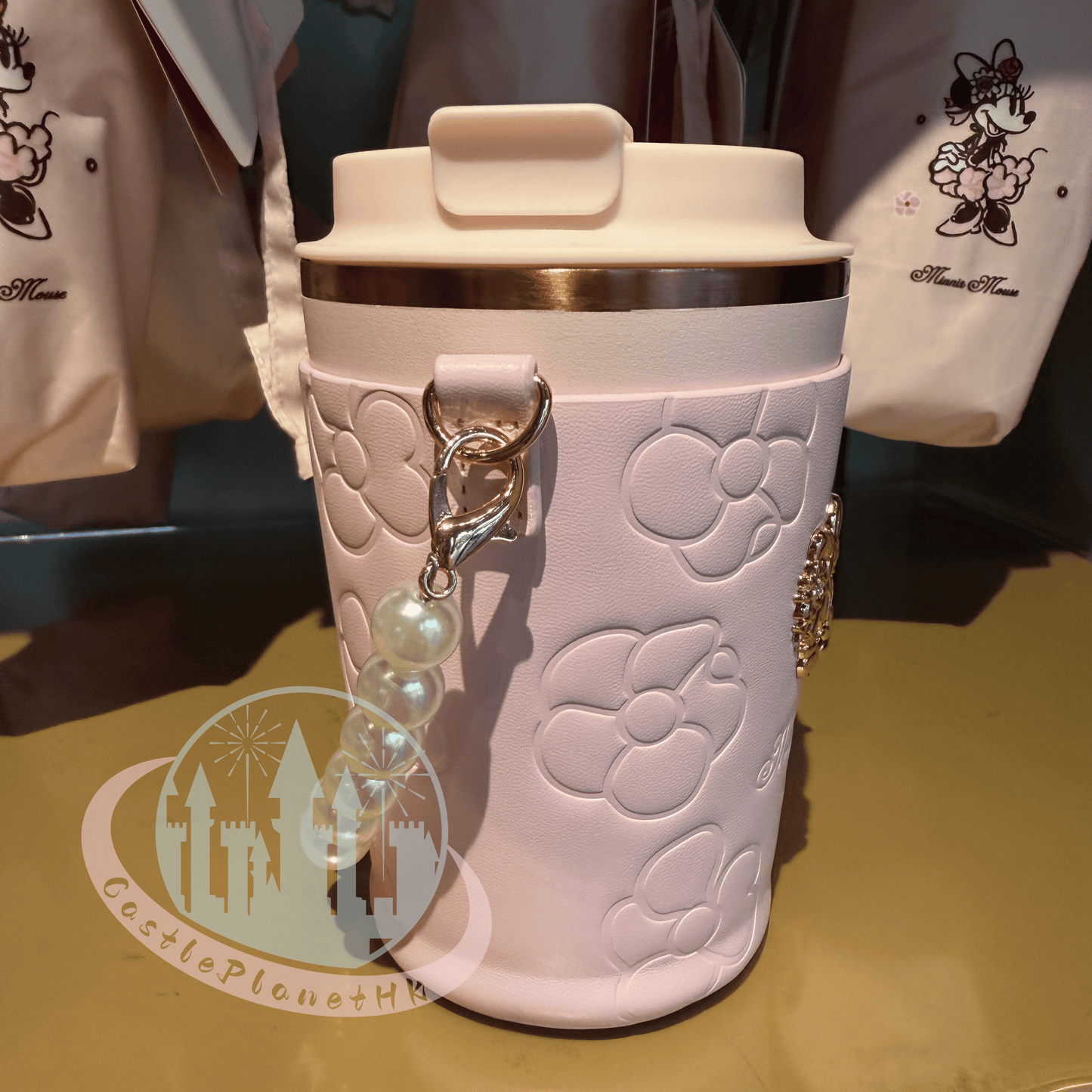 "Pre-Order" HKDL -Minnie Mouse Tumbler with Carrier, Spring Flowery 2026