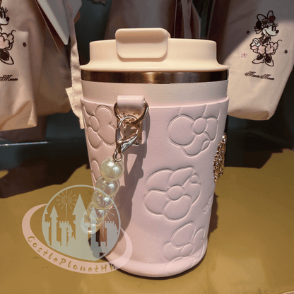 "Pre-Order" HKDL -Minnie Mouse Tumbler with Carrier, Spring Flowery 2026