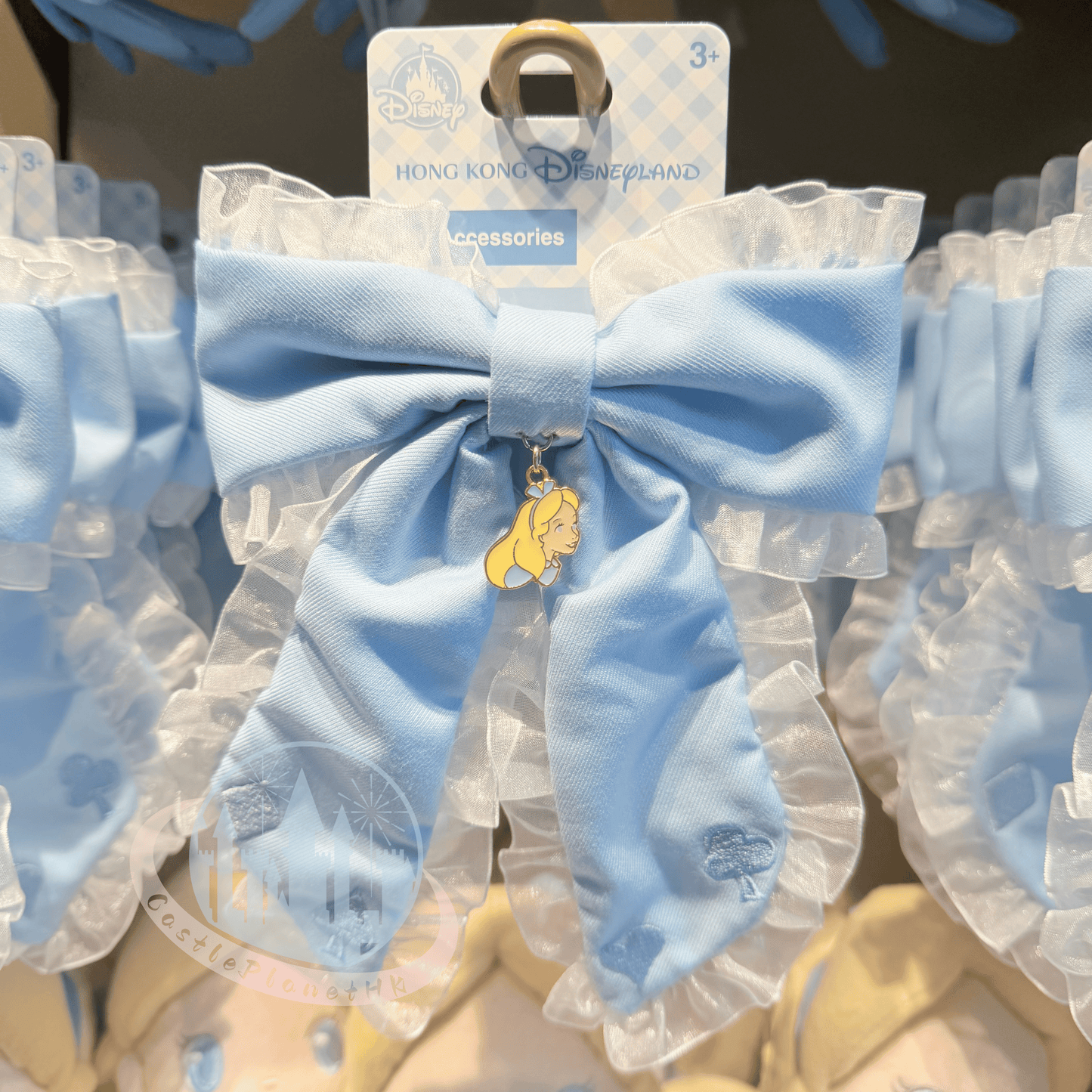 "Pre-Order" HKDL - Alice Hair Clip, Alice in Wonderland 75th Anniversary 2026
