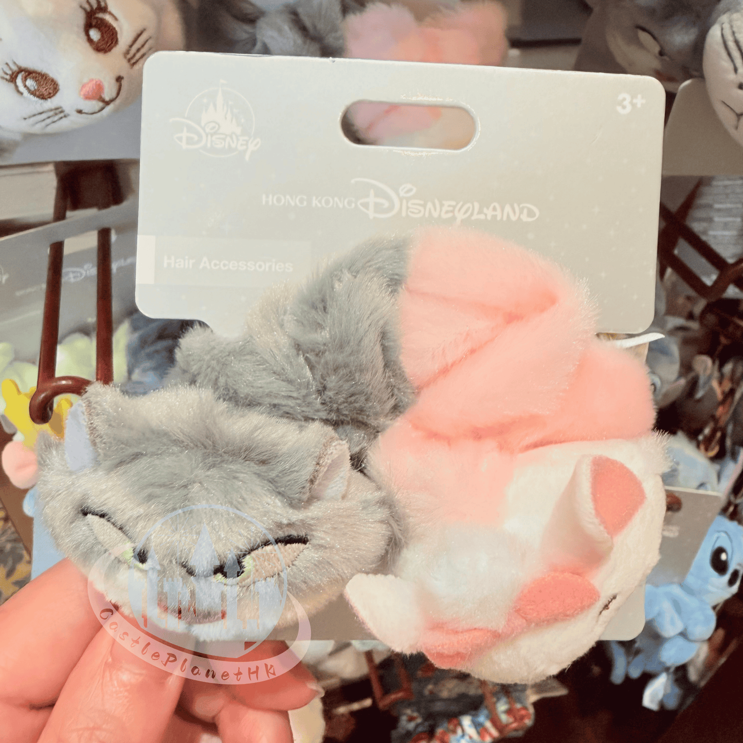 "Pre-Order" HKDL - Lucifer and Marie Hair Scrunchie