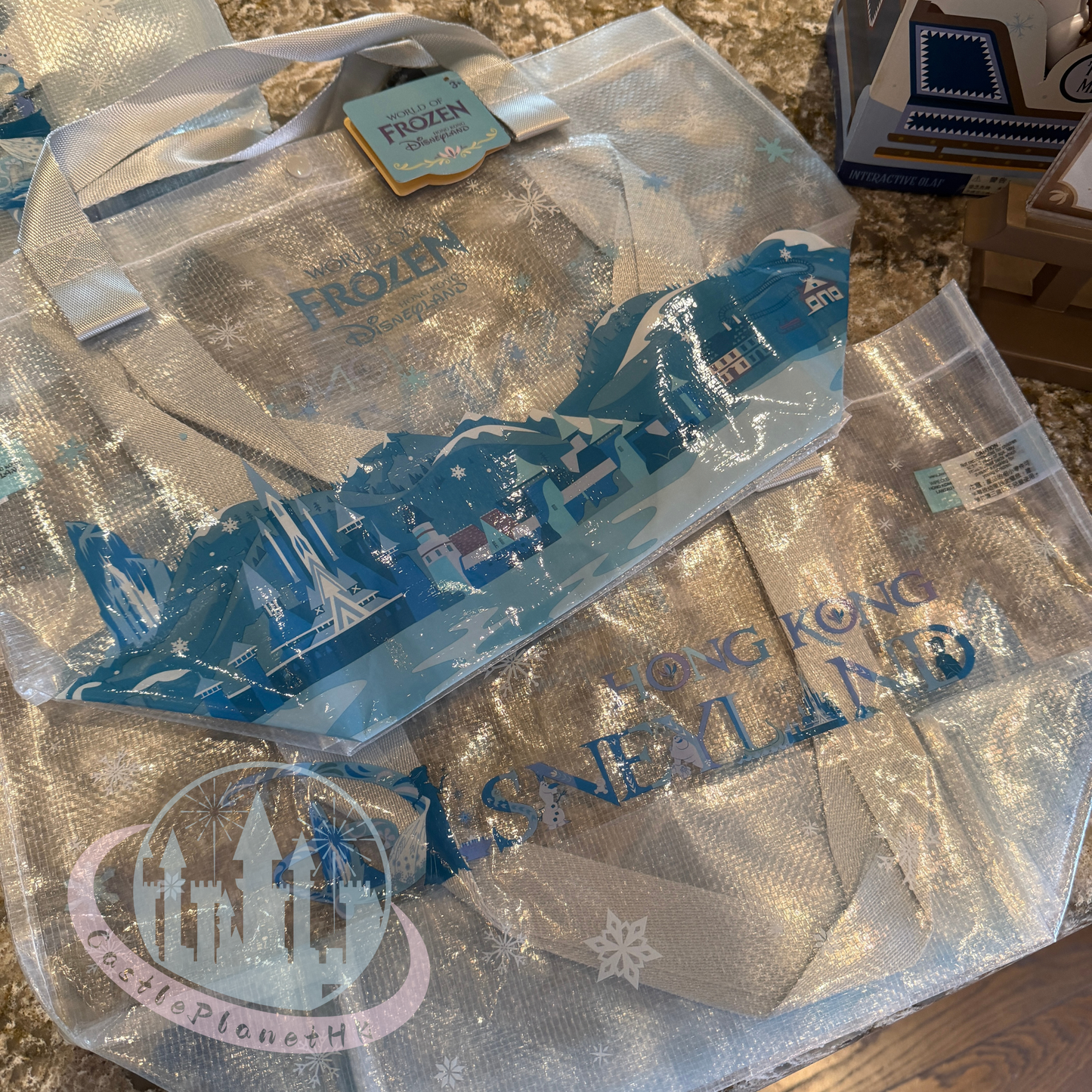 "Pre-Order" HKDL - World of Frozen 2025 (S) Shopping Bag