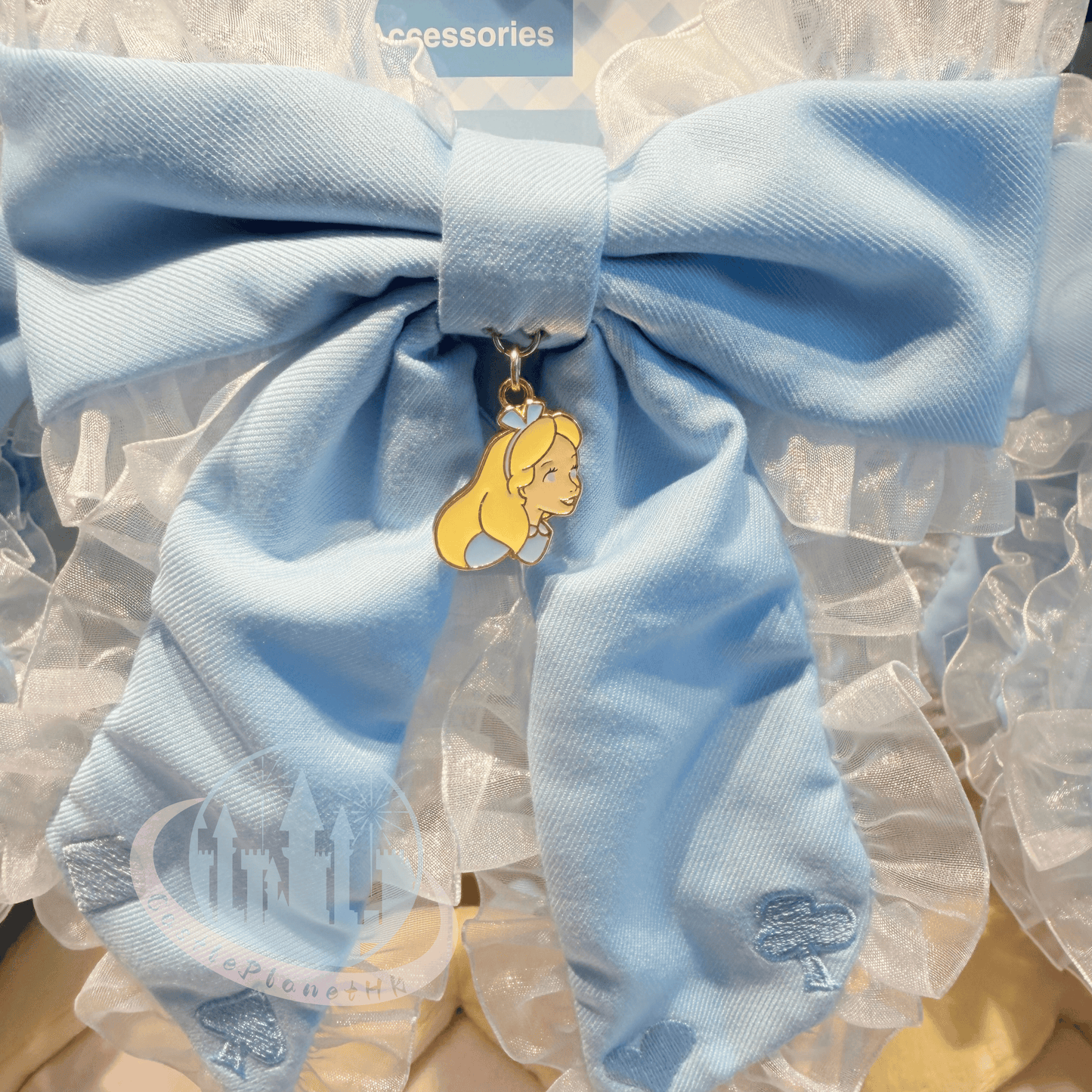 "Pre-Order" HKDL - Alice Hair Clip, Alice in Wonderland 75th Anniversary 2026