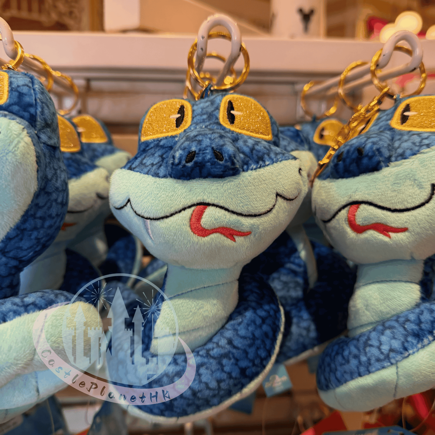 "Pre-Order" HKDL - Gary De'Snake Plush Keychain, Zootopia 2