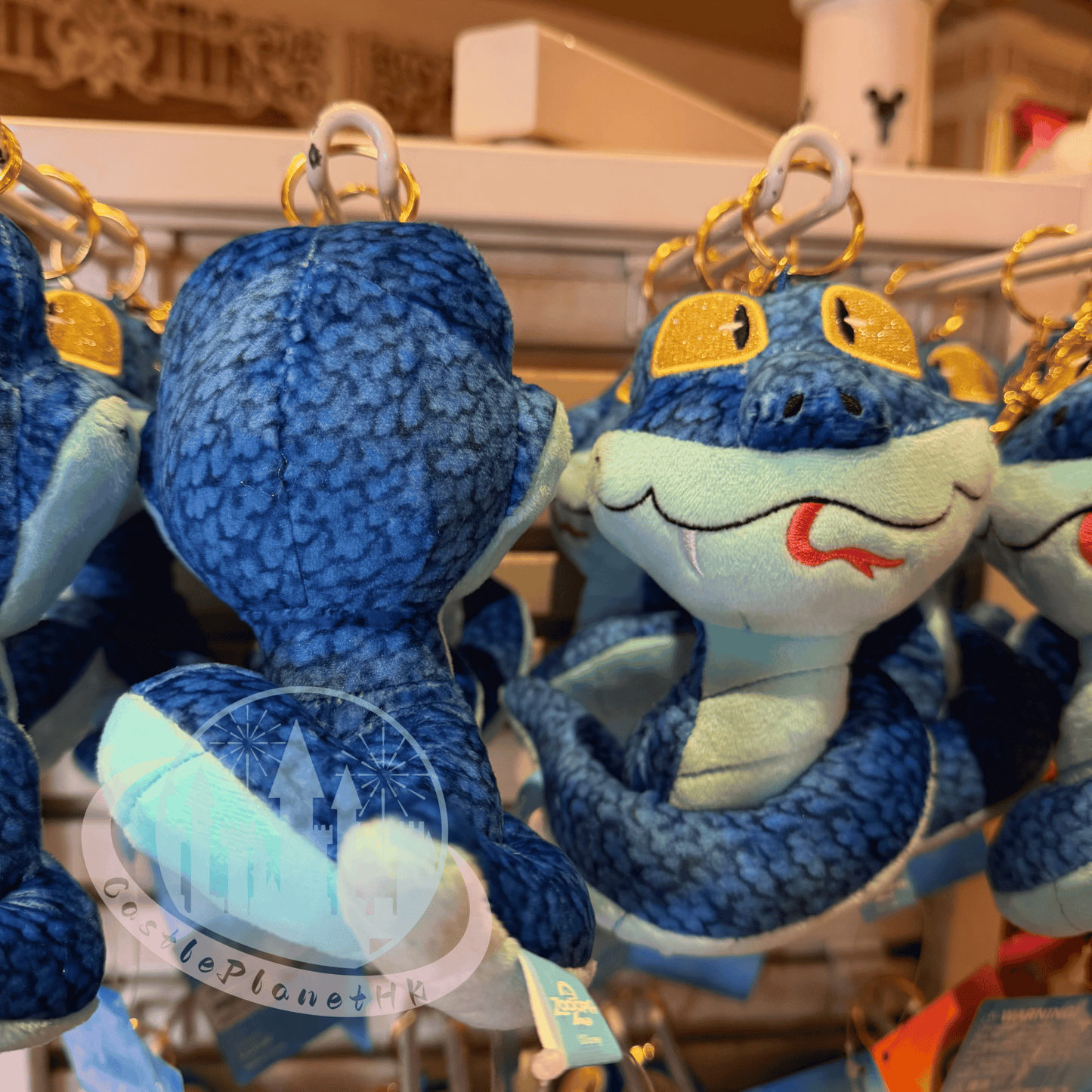 "Pre-Order" HKDL - Gary De'Snake Plush Keychain, Zootopia 2