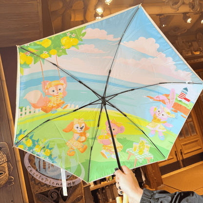 "Pre Order" HKDL - ShellieMay, StellaLou, CookieAnn & LinaBell Folding Umbrella, Duffy and Friends Lemon Fiesta 2026