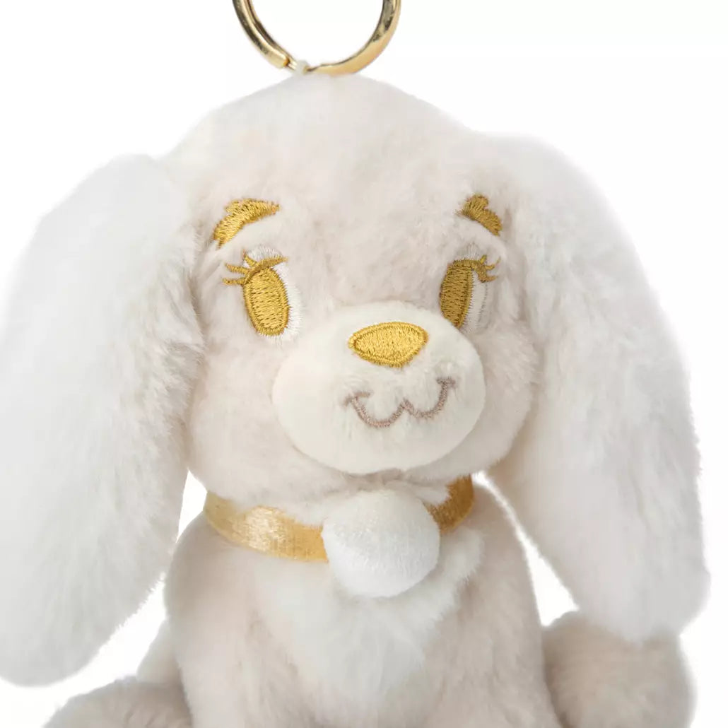 "Pre-Order" HKDL - Lady Plush Keychain, Lady and the Tramp (Pearl Love Collection)