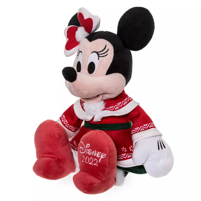 “Pre-order” HKDL - Minnie Mouse Holiday Medium Plush