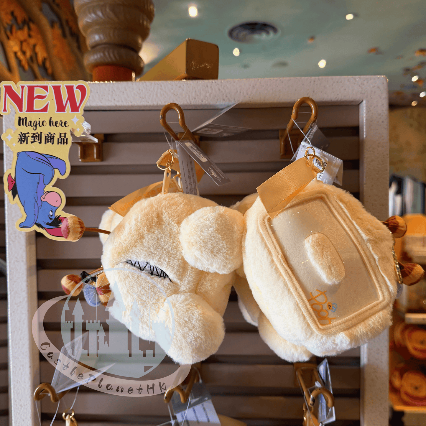 "Pre Order" HKDL - Winnie the Pooh Coin Bag Pass Case Reel Type