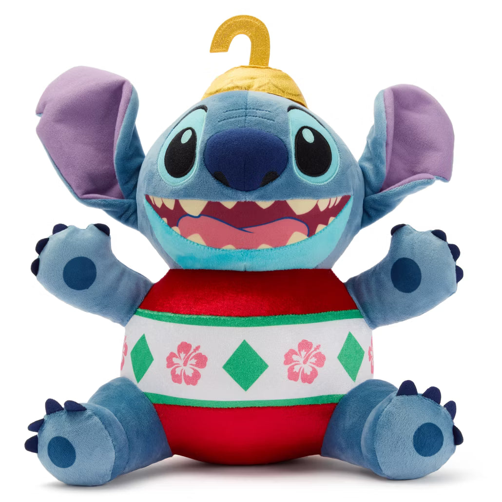 "Pre-Order" HKDL - Stitch Festive Medium Soft Toy, Lilo & Stitch 2025 Christmas