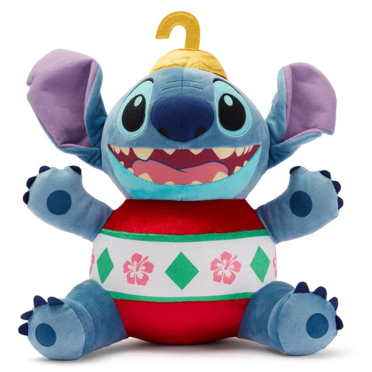 "Pre-Order" HKDL - Stitch Festive Medium Soft Toy, Lilo & Stitch 2025 Christmas