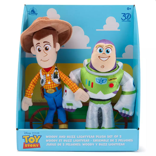 “Pre-order” HKDL - Woody and Buzz Lightyear Plush Set, Toy Story 30th Anniversary