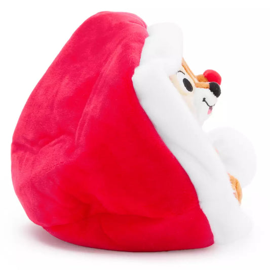 "Pre-Order" HKDL - Chip 'n Dale Holiday Plush Set in Santa Hat