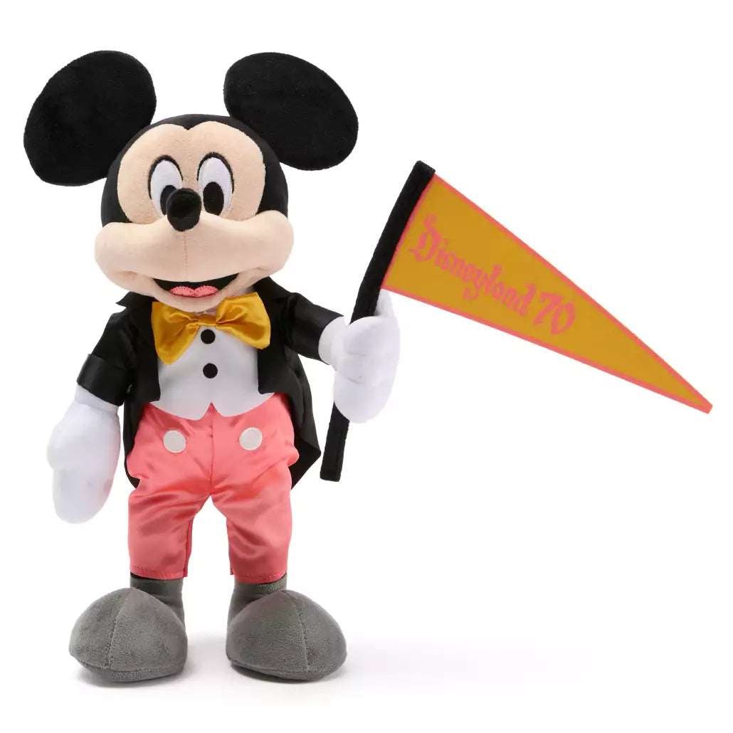 “Pre-order” HKDL - Mickey Mouse Plush, Disneyland 70th Anniversary Vault Collection