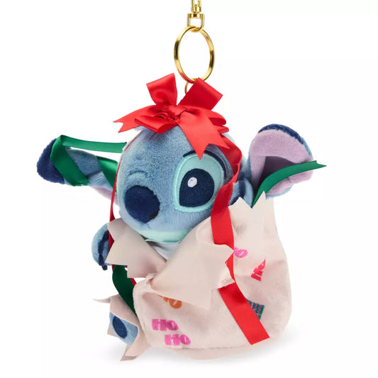 "Pre-Order" HKDL - Stitch Holiday Present Keychain, Disney Christmas 2025