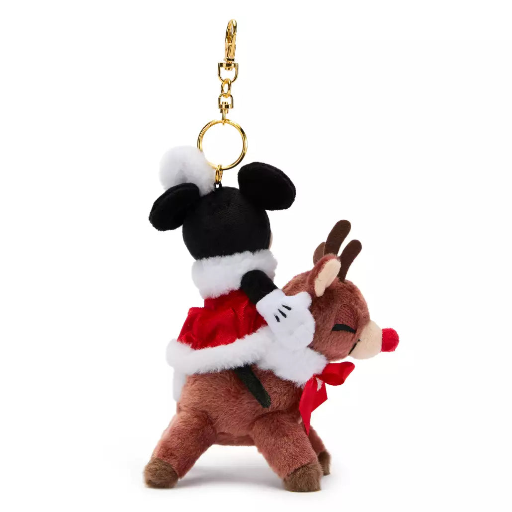 "Pre-Order" HKDL - Minnie Mouse Plush Keychain, Disney Christmas 2025