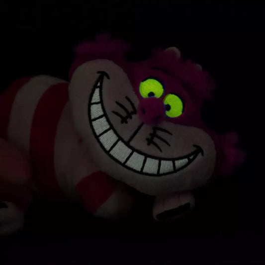 “Pre-order” HKDL - Cheshire Cat Glow-in-the-Dark Plush Keychain, Alice in Wonderland