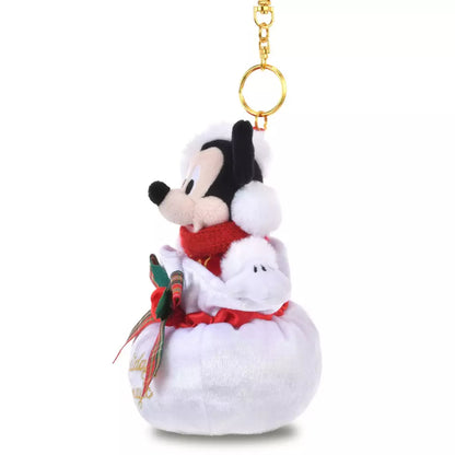 "Pre-Order" HKDL - Mickey Mouse Plush Keychain, Disney Christmas 2025