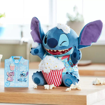 HKDL - Stitch Attacks Snacks Plush, Popcorn, February【Ready Stock】
