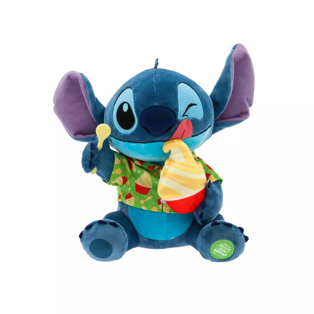 "Pre-Order" HKDL - Stitch Attacks Snacks Plush, Pineapple Swirl, August