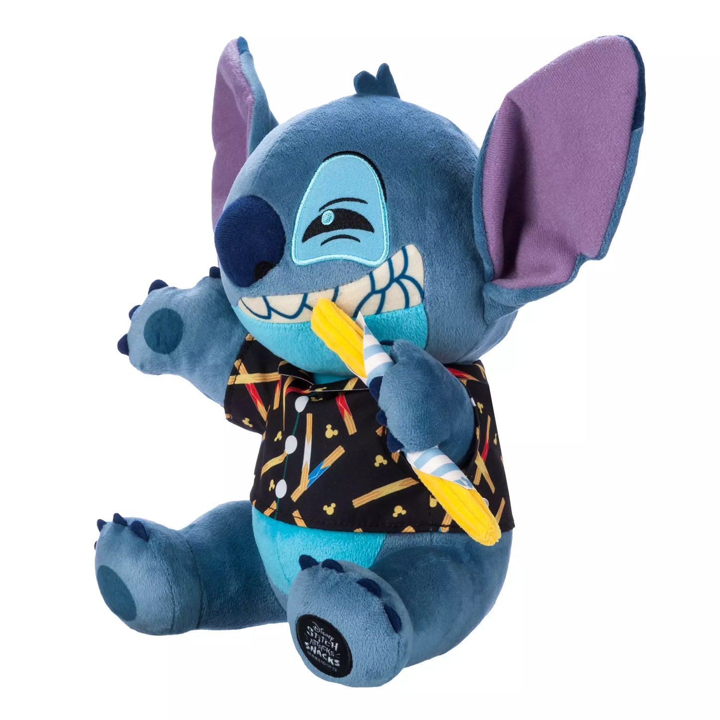 “Pre-order” HKDL - Stitch Stitch Attacks Snacks Plush, Churro, October