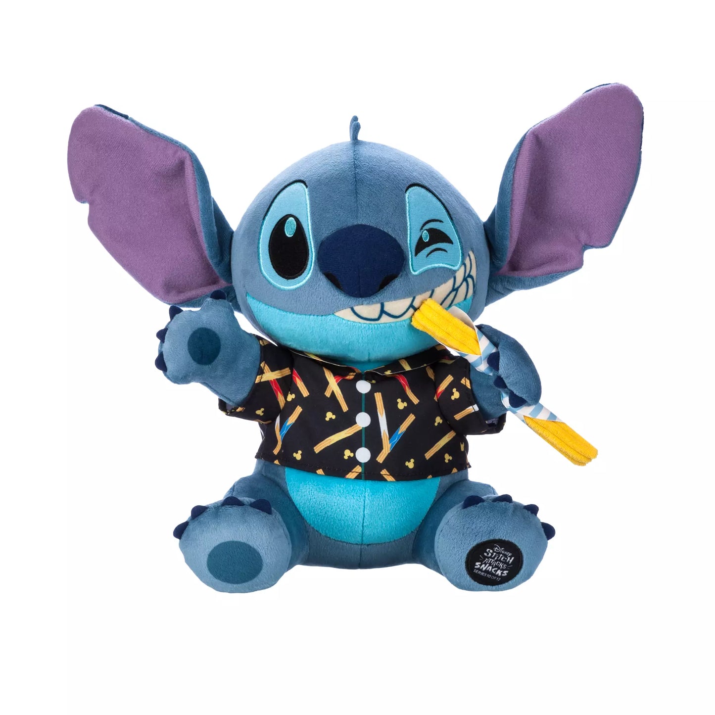 “Pre-order” HKDL - Stitch Stitch Attacks Snacks Plush, Churro, October