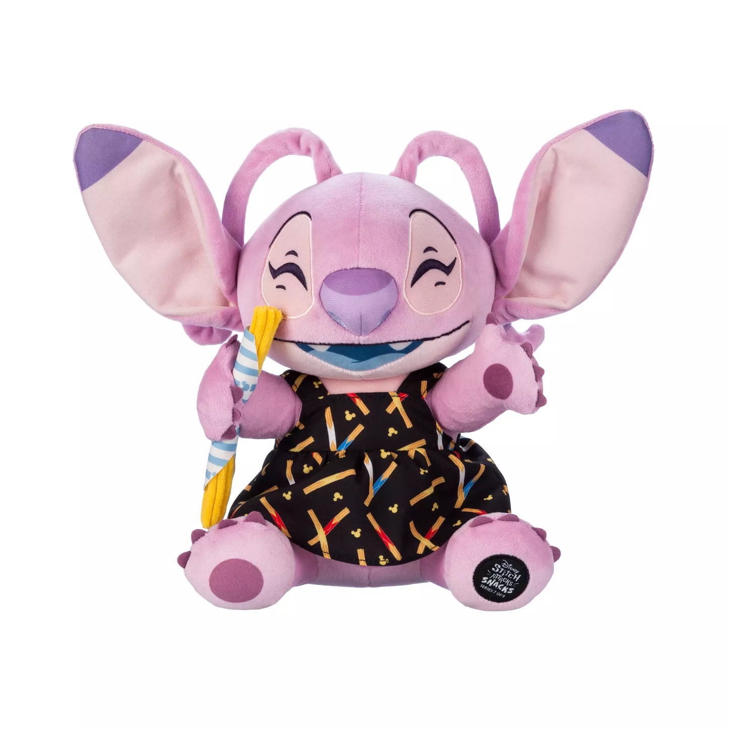 “Pre-order” HKDL - Angel Stitch Attacks Snacks Plush, Churro, October