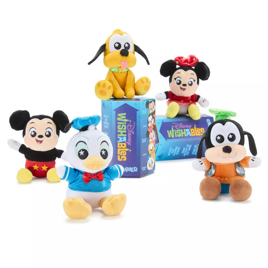 "Pre-Order" HKDL - Mickey Mouse and Friends Mystery Disney Wishables Shimmer Plush Blind Box