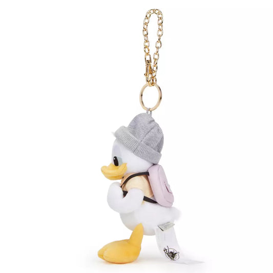 "Pre-Order" HKDL - Donald Duck Plush Keychain, Mickey Go Camping