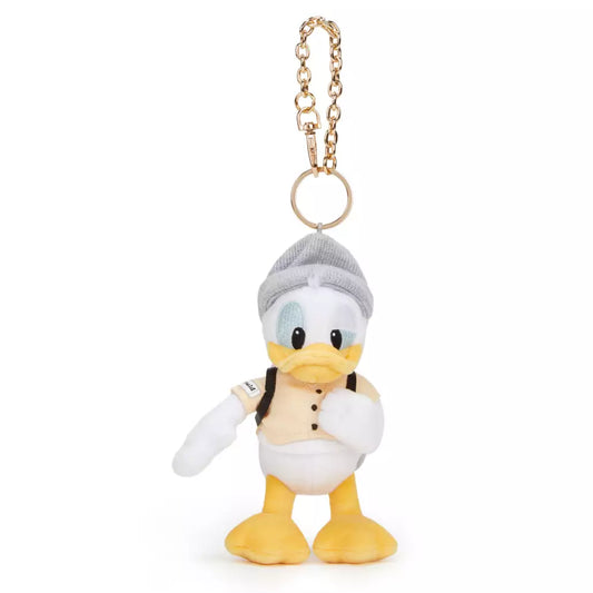 "Pre-Order" HKDL - Donald Duck Plush Keychain, Mickey Go Camping