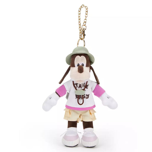 "Pre-Order" HKDL - Goofy Plush Keychain, Mickey Go Camping